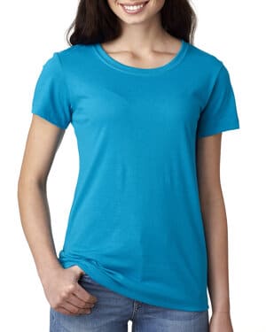 TURQUOISE Next level apparel N1510 ladies' ideal t-shirt