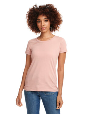 DESERT PINK Next level apparel N1510 ladies' ideal t-shirt