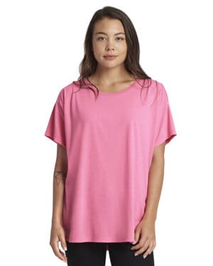 HOT PINK Next level apparel N1530 ladies' ideal flow t-shirt