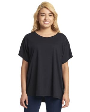 BLACK Next level apparel N1530 ladies' ideal flow t-shirt