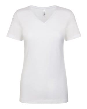 WHITE Next level apparel N1540 ladies' ideal v