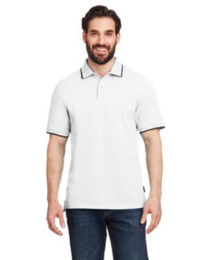 WHITE/ NAUTCA NV Nautica N17165 men's deck polo