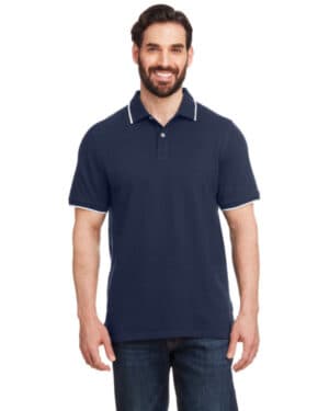 NAUTICA NAVY/ WH Nautica N17165 men's deck polo