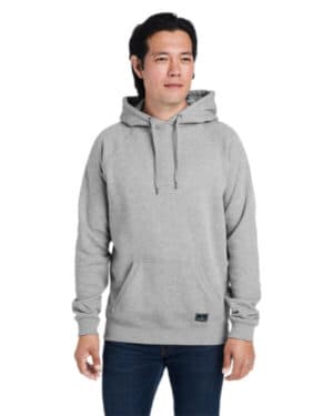 OXFORD HEATHER Nautica N17199 unisex anchor pullover hooded sweatshirt