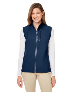 NAUTICA NAVY Nautica N17908 ladies' wavestorm softshell vest