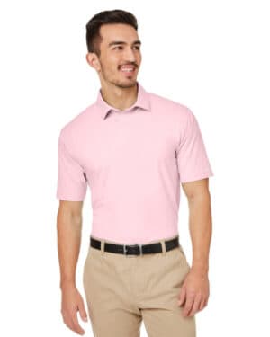 SUNSET PINK Nautica N17922 men's saltwater stretch polo