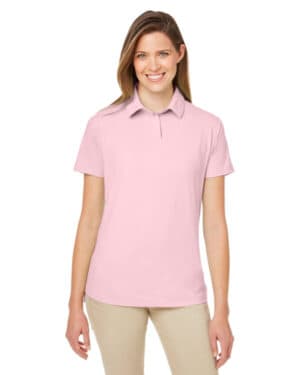 SUNSET PINK Nautica N17923 ladies' saltwater stretch polo