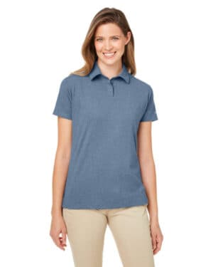 FADED NAVY Nautica N17923 ladies' saltwater stretch polo