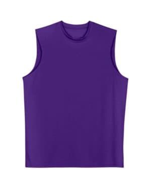 PURPLE A4 N2295 men's cooling performance muscle t-shirt