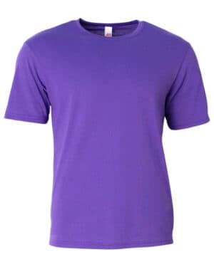 PURPLE A4 N3013 adult softek t-shirt