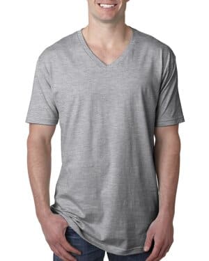 HEATHER GRAY Next level apparel N3200 men's cotton v