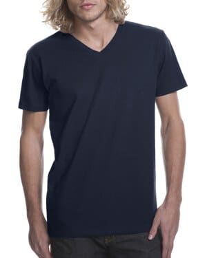 MIDNIGHT NAVY Next level apparel N3200 men's cotton v