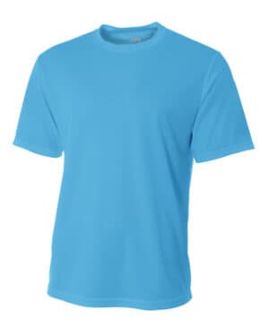 ELECTRIC BLUE A4 N3252 men's birds-eye mesh t-shirt