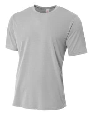 SILVER A4 N3264 men's spun poly t-shirt