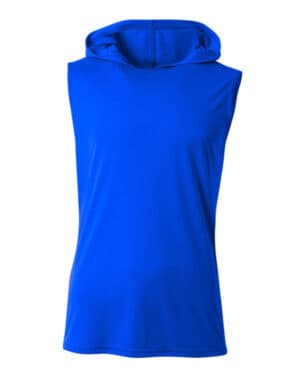 ROYAL N3410 men's cooling performance sleeveless hooded t-shirt