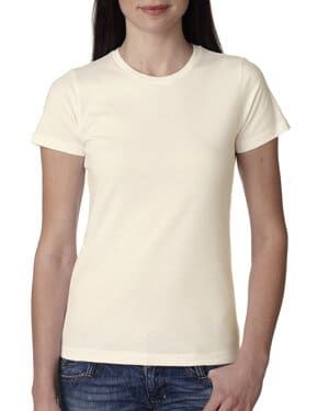 NATURAL Next level apparel N3900 ladies' t-shirt