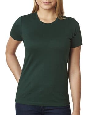 FOREST GREEN Next level apparel N3900 ladies' t-shirt