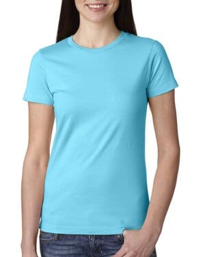 TAHITI BLUE Next level apparel N3900 ladies' t-shirt