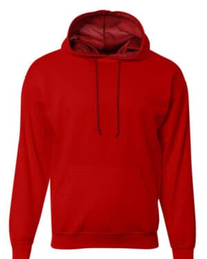 SCARLET A4 N4279 men's sprint tech fleece hooded sweatshirt