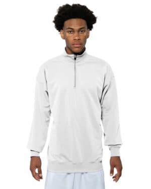 A4 N4282 adult sprint fleece quarter-zip