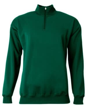 FOREST A4 N4282 adult sprint fleece quarter-zip