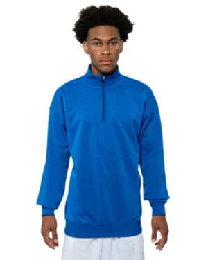 ROYAL A4 N4282 adult sprint fleece quarter-zip