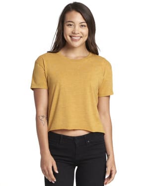 Next level apparel N5080 ladies' festival cali crop t-shirt