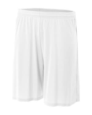 WHITE A4 N5283 men's 9 inseam performance short