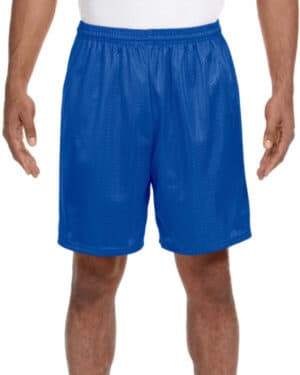 ROYAL A4 N5293 adult seven inch inseam mesh short