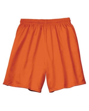 ATHLETIC ORANGE A4 N5293 adult seven inch inseam mesh short