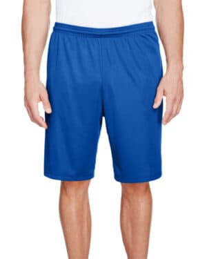 ROYAL A4 N5338 men's 9 inseam pocketed performance short