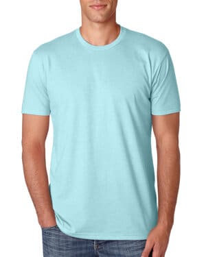 ICE BLUE Next level apparel N6210 unisex cvc crewneck t-shirt