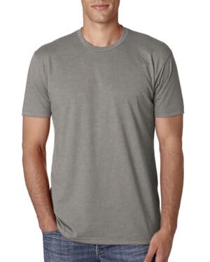 STONE GRAY Next level apparel N6210 unisex cvc crewneck t-shirt