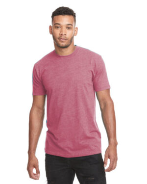 HEATHER MAUVE Next level apparel N6210 unisex cvc crewneck t-shirt