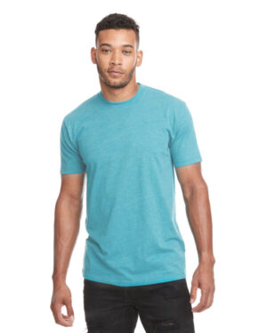 HTHR COLUM BLUE Next level apparel N6210 unisex cvc crewneck t-shirt