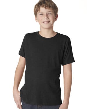 VINTAGE BLACK Next level apparel N6310 youth triblend crew