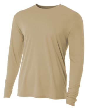 NB3165 youth long sleeve cooling performance crew shirt