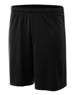 BLACK NB5281 youth cooling performance power mesh practice short