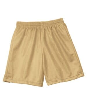 A4 NB5301 youth six inch inseam mesh short