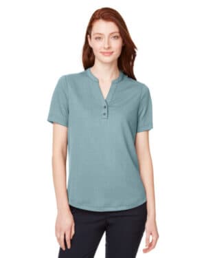 OPAL BLUE North end NE102W ladies' replay recycled polo