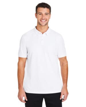 WHITE North end NE112 men's express tech performance polo