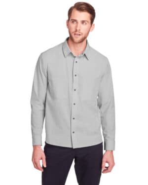 PLATINUM North end NE500 men's borough stretch performance shirt