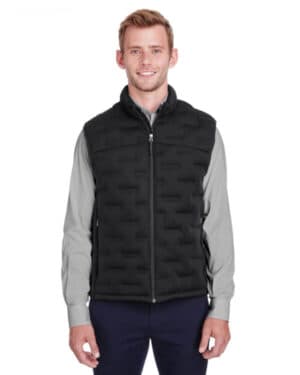 BLK/ BLK/ CARBN North end NE709 men's loft pioneer hybrid vest