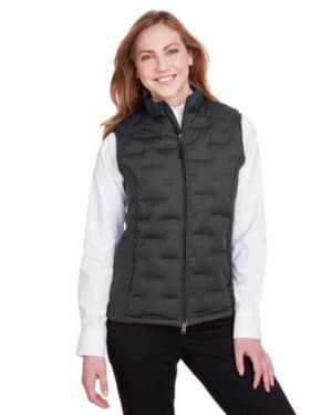 CRBN/ BLK H/ BLK North end NE709W ladies' loft pioneer hybrid vest