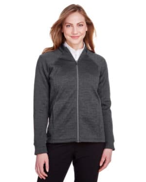 BLK HTHR/ CARBON North end NE712W ladies' flux 20 full-zip jacket