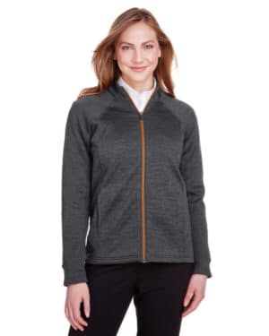 BLK HTH/ OR SODA North end NE712W ladies' flux 20 full-zip jacket