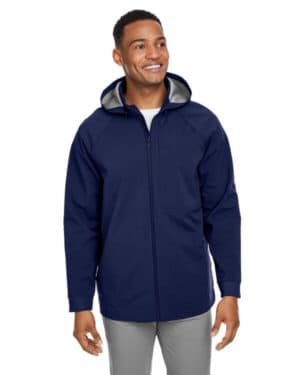 CLASSIC NAVY North end NE718 men's city hybrid soft shell hooded jacket