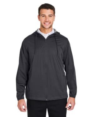 CARBON HEATHER North end NE75 men's network lightweight jacket