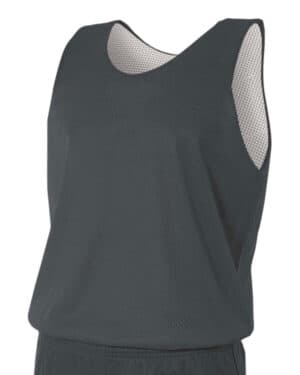 GRAPHITE/ WHITE A4 NF1270 men's reversible mesh tank