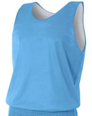 LT BLUE/ WHITE A4 NF1270 men's reversible mesh tank